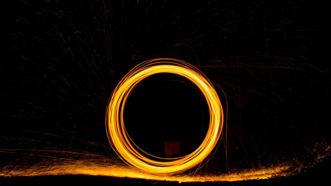 A computer generated image of an orange and black object photo – Editing  background Image on Unsplash